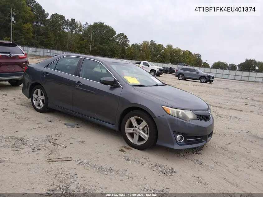 TOYOTA CAMRY 2014, VIN 4T1BF1FK4EU401374