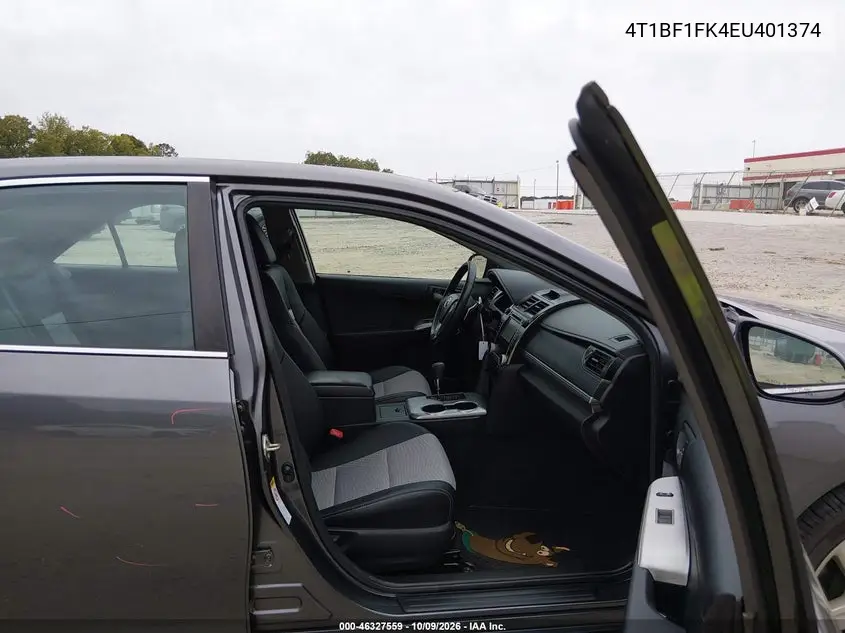 2014 TOYOTA CAMRY VIN 4T1BF1FK4EU401374 — фото 5