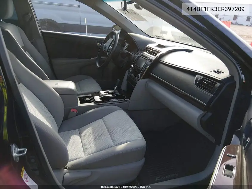 2014 TOYOTA CAMRY VIN 4T4BF1FK3ER397209 — фото 5