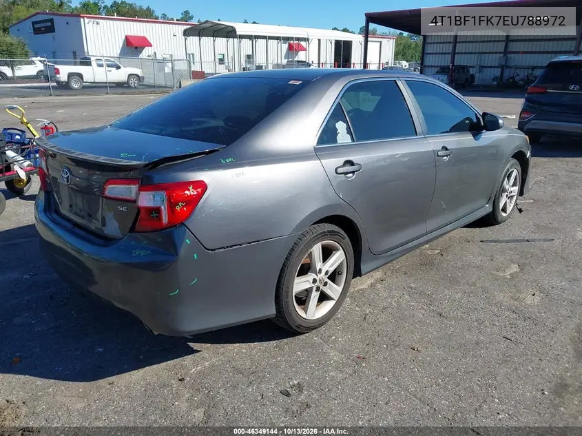 2014 TOYOTA CAMRY VIN 4T1BF1FK7EU788972 — фото 4