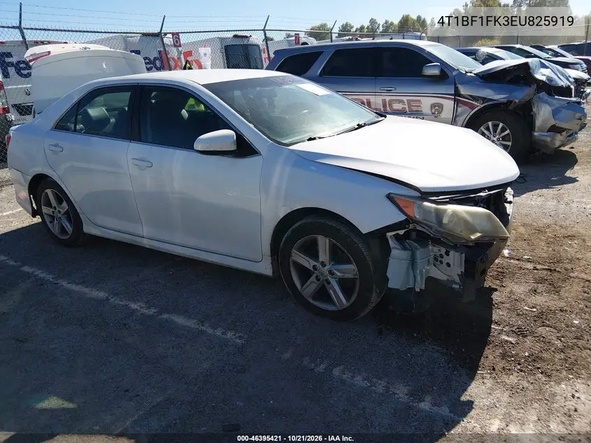 TOYOTA CAMRY 2014, VIN 4T1BF1FK3EU825919