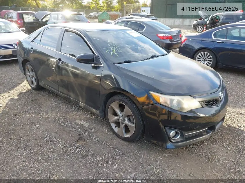 TOYOTA CAMRY 2014, VIN 4T1BF1FK6EU472625
