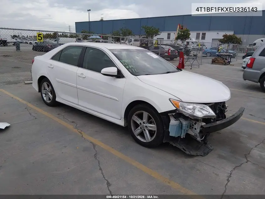 TOYOTA CAMRY 2014, VIN 4T1BF1FKXEU336143