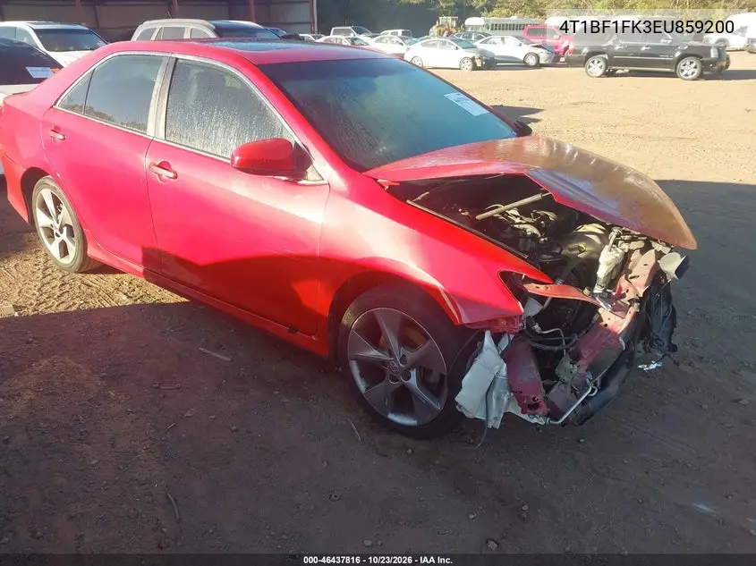 TOYOTA CAMRY 2014, VIN 4T1BF1FK3EU859200