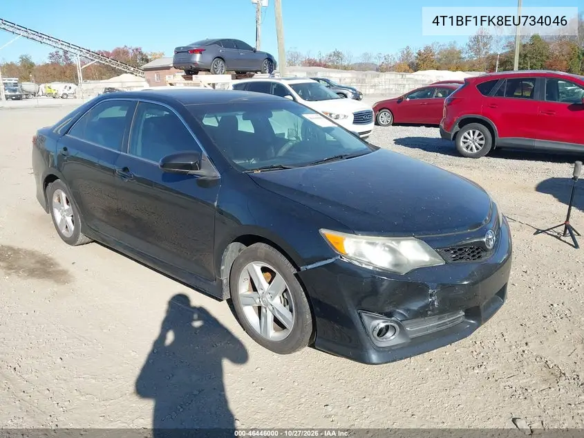 TOYOTA CAMRY 2014, VIN 4T1BF1FK8EU734046