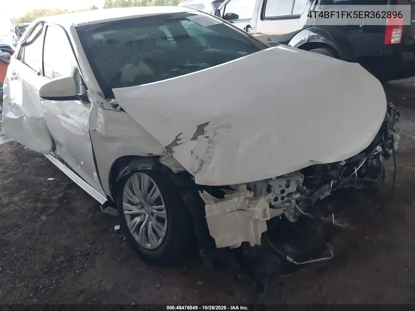TOYOTA CAMRY 2014, VIN 4T4BF1FK5ER362896