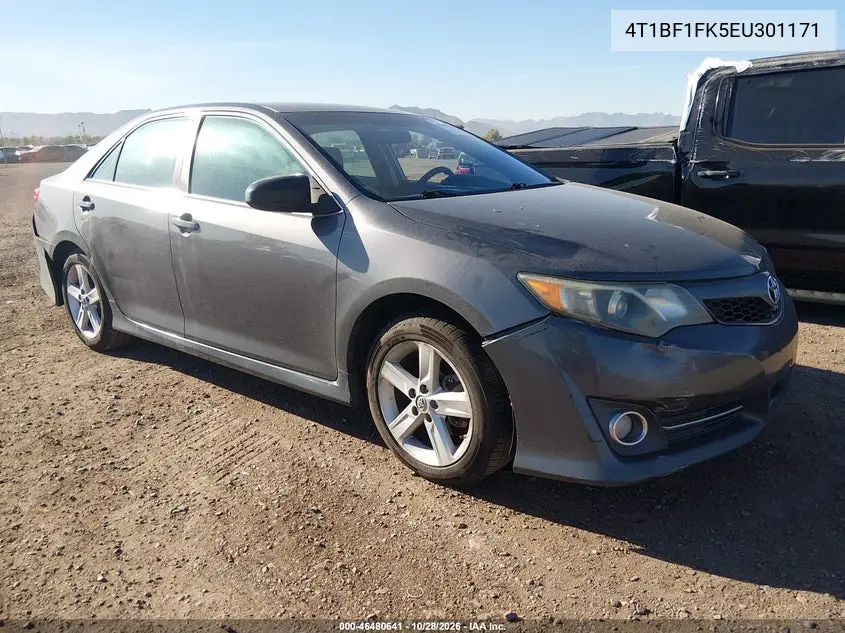 TOYOTA CAMRY 2014, VIN 4T1BF1FK5EU301171