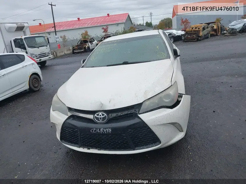 2015 TOYOTA CAMRY VIN 4T1BF1FK9FU476010 — фото 12