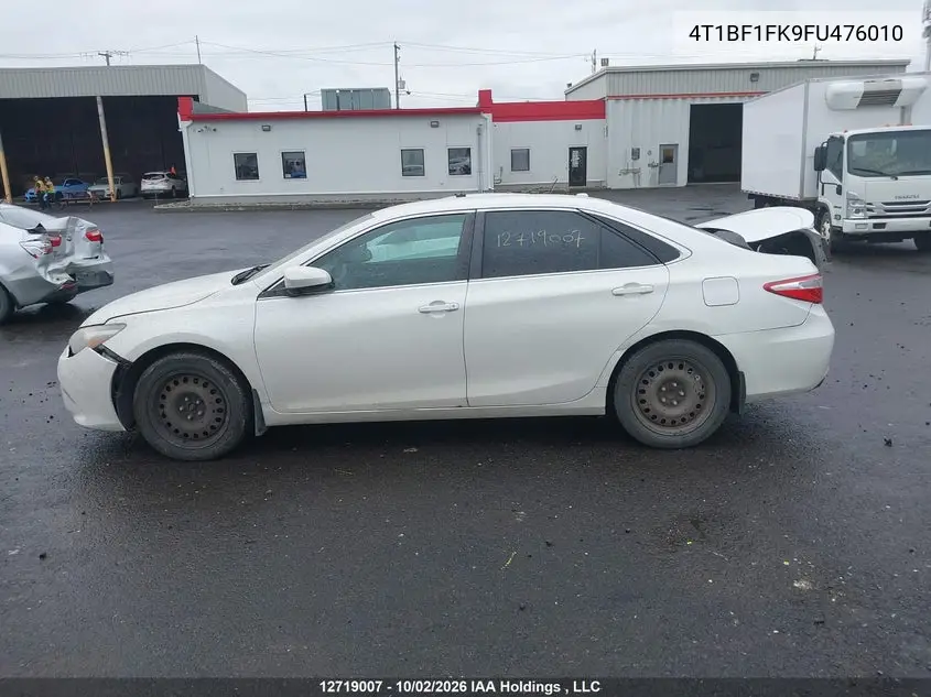 2015 TOYOTA CAMRY VIN 4T1BF1FK9FU476010 — фото 14