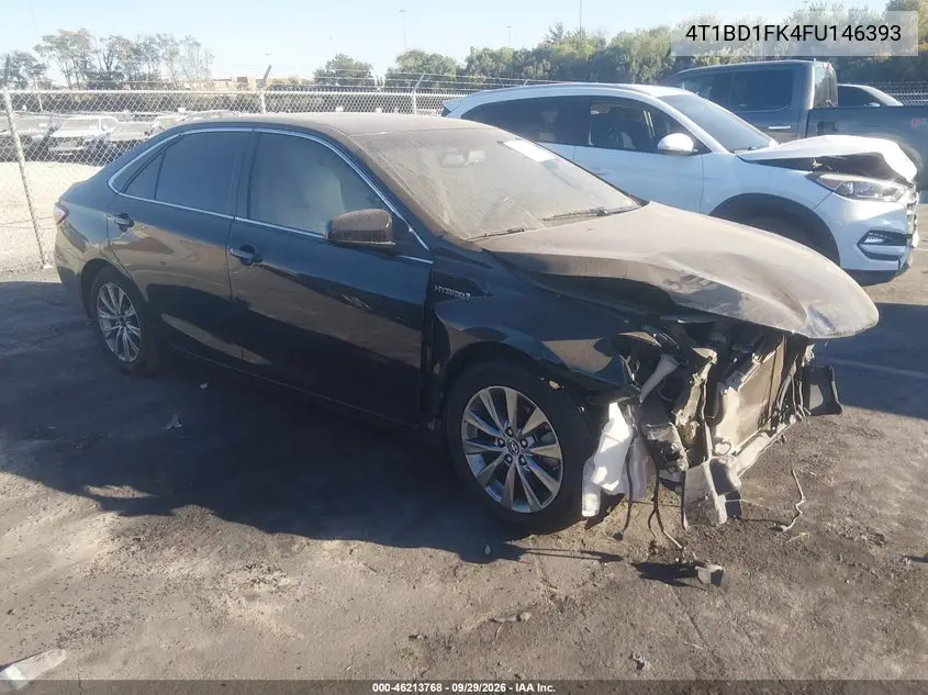 TOYOTA CAMRY 2015, VIN 4T1BD1FK4FU146393