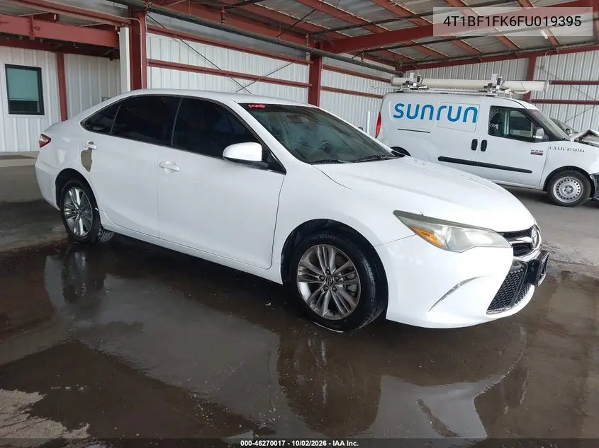 TOYOTA CAMRY 2015, VIN 4T1BF1FK6FU019395