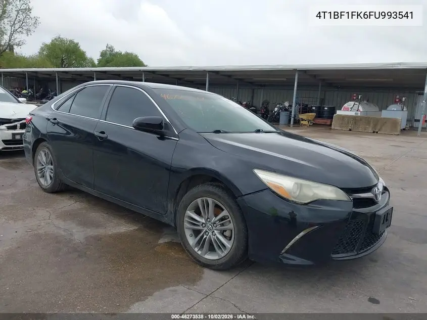 TOYOTA CAMRY 2015, VIN 4T1BF1FK6FU993541