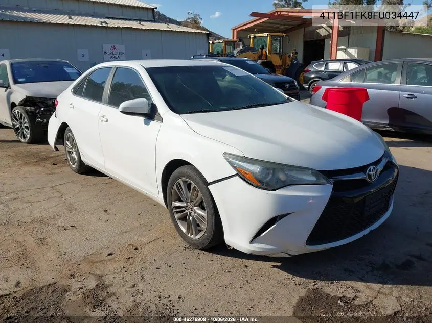 TOYOTA CAMRY 2015, VIN 4T1BF1FK8FU034447