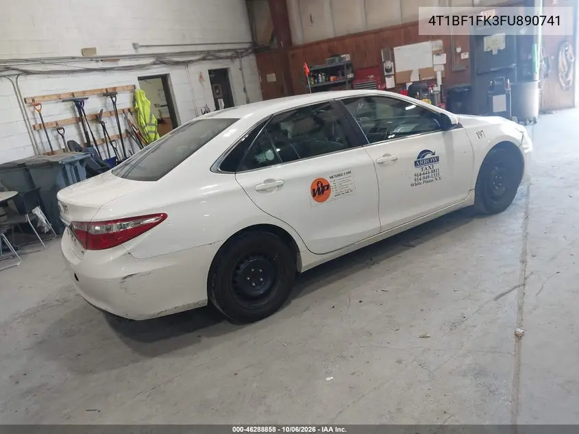 2015 TOYOTA CAMRY VIN 4T1BF1FK3FU890741 — фото 4