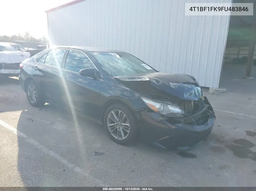 TOYOTA CAMRY 2015, VIN 4T1BF1FK9FU483846