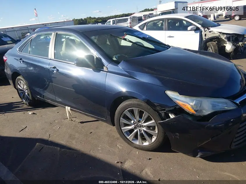 TOYOTA CAMRY 2015, VIN 4T1BF1FK6FU916605