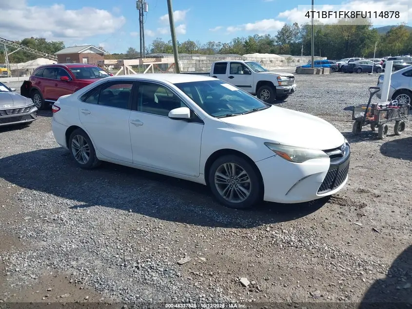 TOYOTA CAMRY 2015, VIN 4T1BF1FK8FU114878