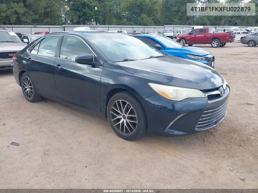 TOYOTA CAMRY 2015, VIN 4T1BF1FKXFU022879