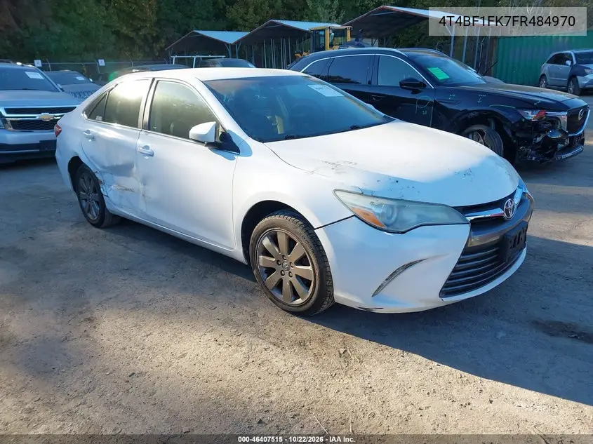 TOYOTA CAMRY 2015, VIN 4T4BF1FK7FR484970