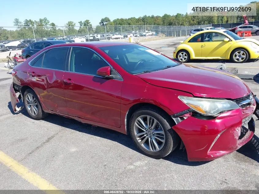 TOYOTA CAMRY 2015, VIN 4T1BF1FK9FU992609