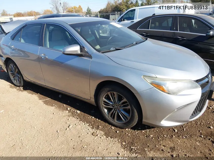 TOYOTA CAMRY 2015, VIN 4T1BF1FK1FU889913