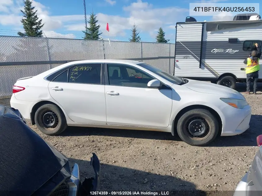 2016 TOYOTA CAMRY VIN 4T1BF1FK4GU256453 — фото 13