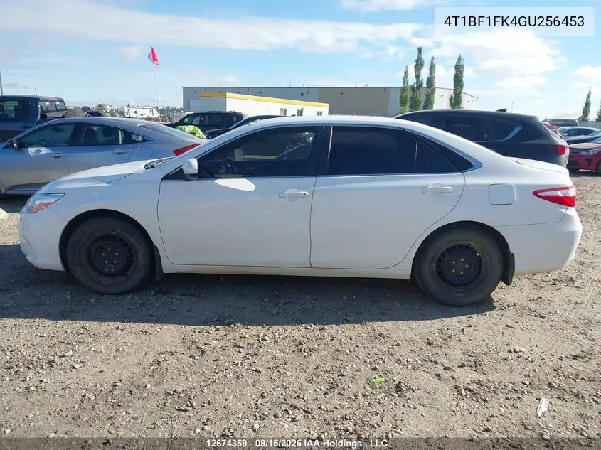 2016 TOYOTA CAMRY VIN 4T1BF1FK4GU256453 — фото 14