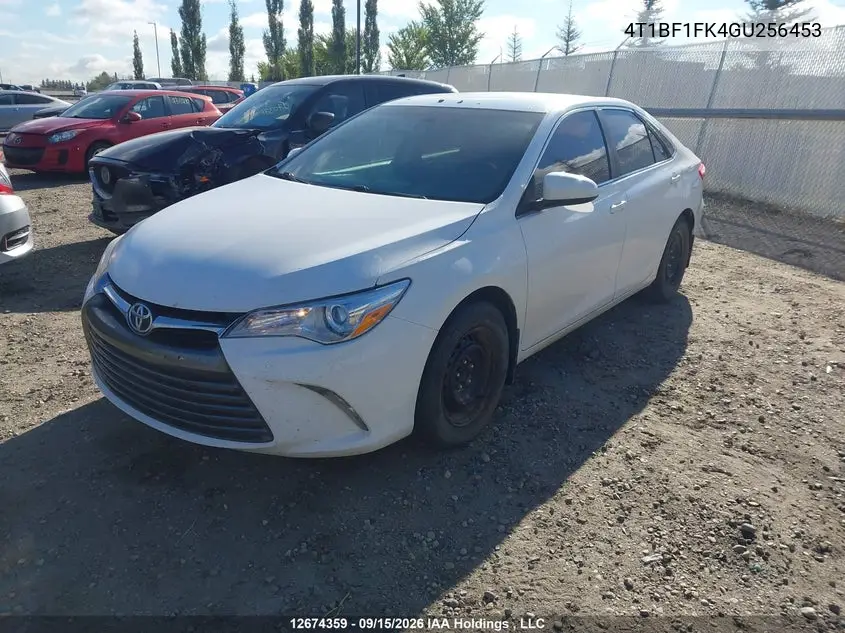 2016 TOYOTA CAMRY VIN 4T1BF1FK4GU256453 — фото 2