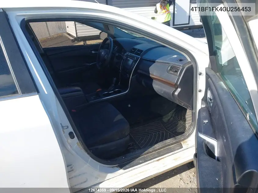 2016 TOYOTA CAMRY VIN 4T1BF1FK4GU256453 — фото 5