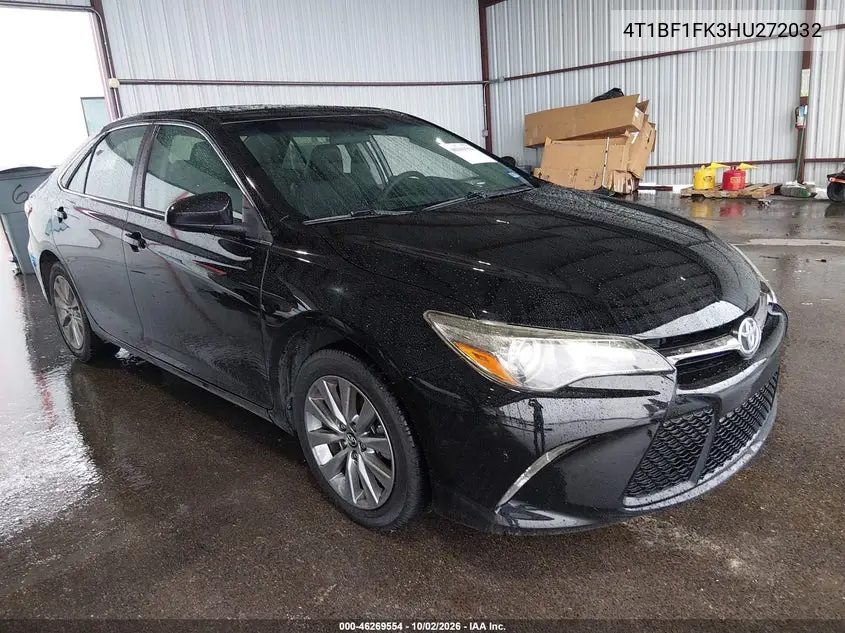 TOYOTA CAMRY 2017, VIN 4T1BF1FK3HU272032