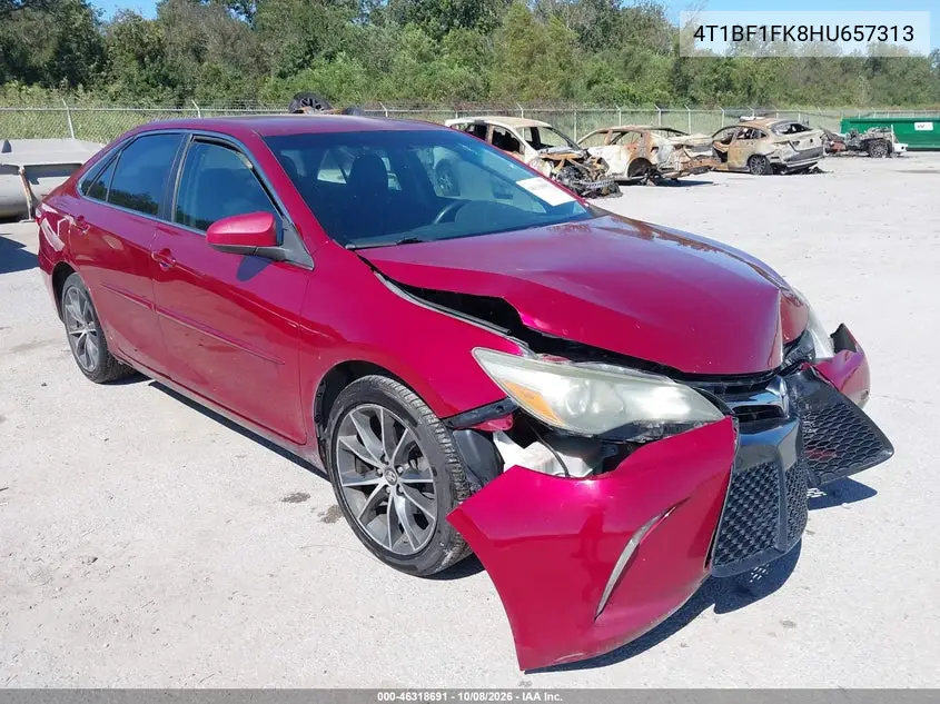 TOYOTA CAMRY 2017, VIN 4T1BF1FK8HU657313