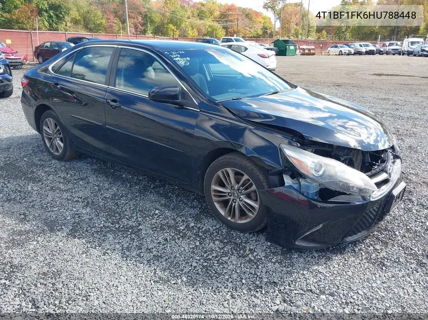 TOYOTA CAMRY 2017, VIN 4T1BF1FK6HU788448