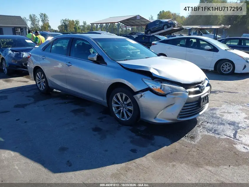 TOYOTA CAMRY 2017, VIN 4T1BF1FK1HU717299
