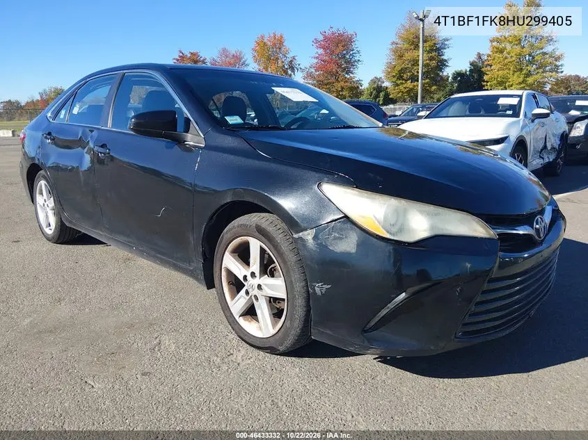 TOYOTA CAMRY 2017, VIN 4T1BF1FK8HU299405