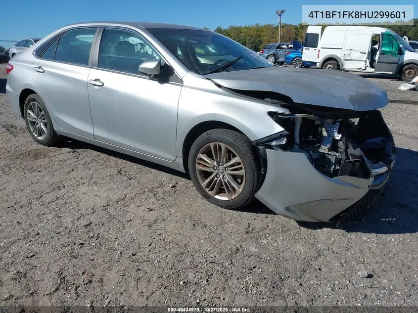 TOYOTA CAMRY 2017, VIN 4T1BF1FK8HU299601