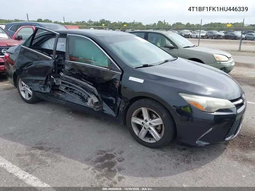 TOYOTA CAMRY 2017, VIN 4T1BF1FK1HU446339