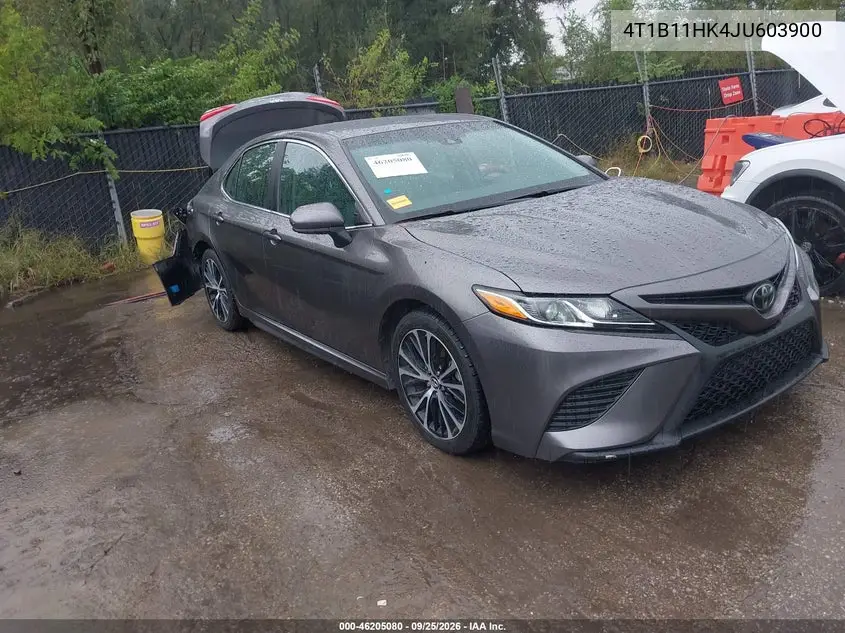 TOYOTA CAMRY 2018, VIN 4T1B11HK4JU603900