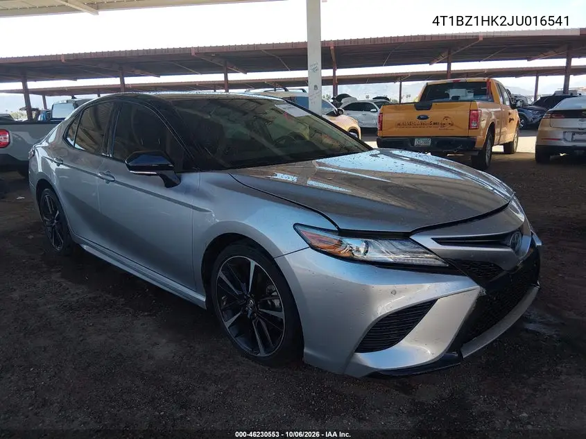 TOYOTA CAMRY 2018, VIN 4T1BZ1HK2JU016541