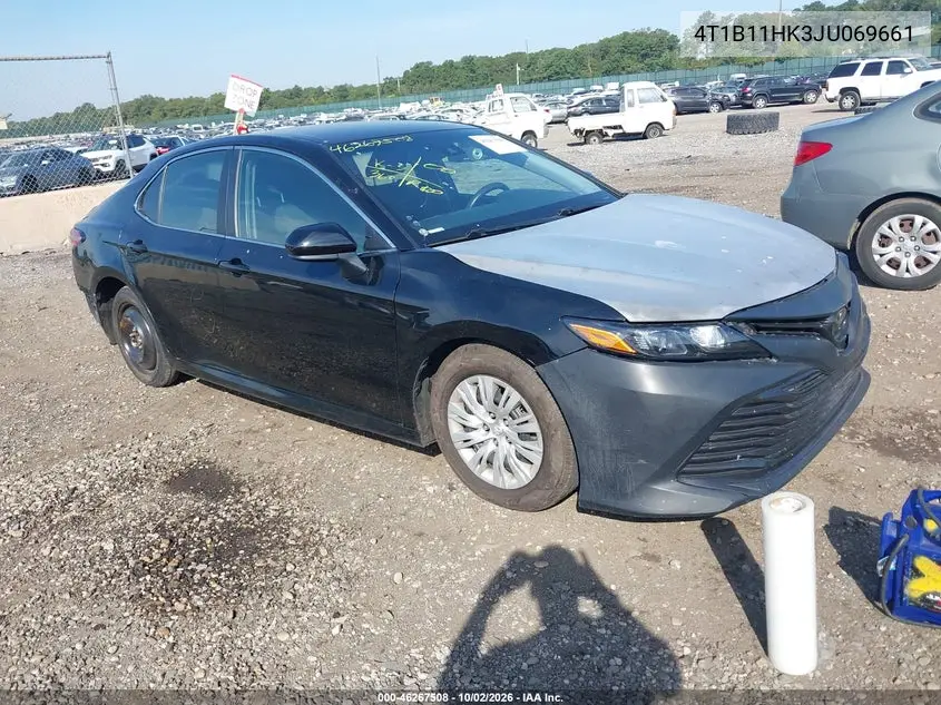 TOYOTA CAMRY 2018, VIN 4T1B11HK3JU069661