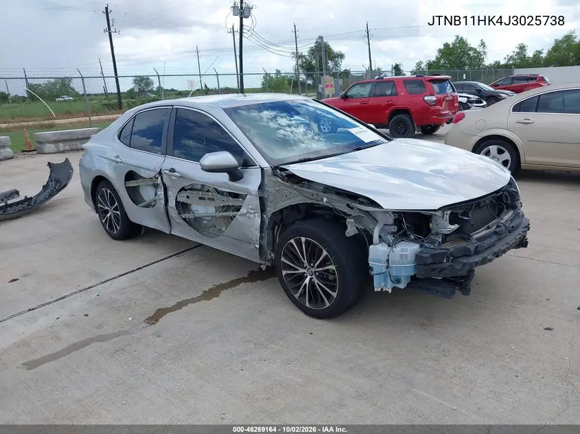 TOYOTA CAMRY 2018, VIN JTNB11HK4J3025738