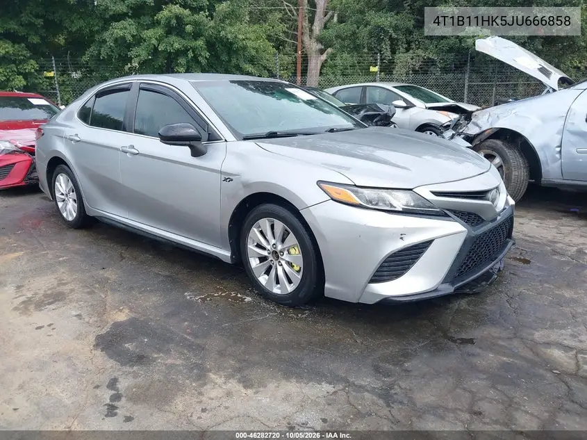 TOYOTA CAMRY 2018, VIN 4T1B11HK5JU666858