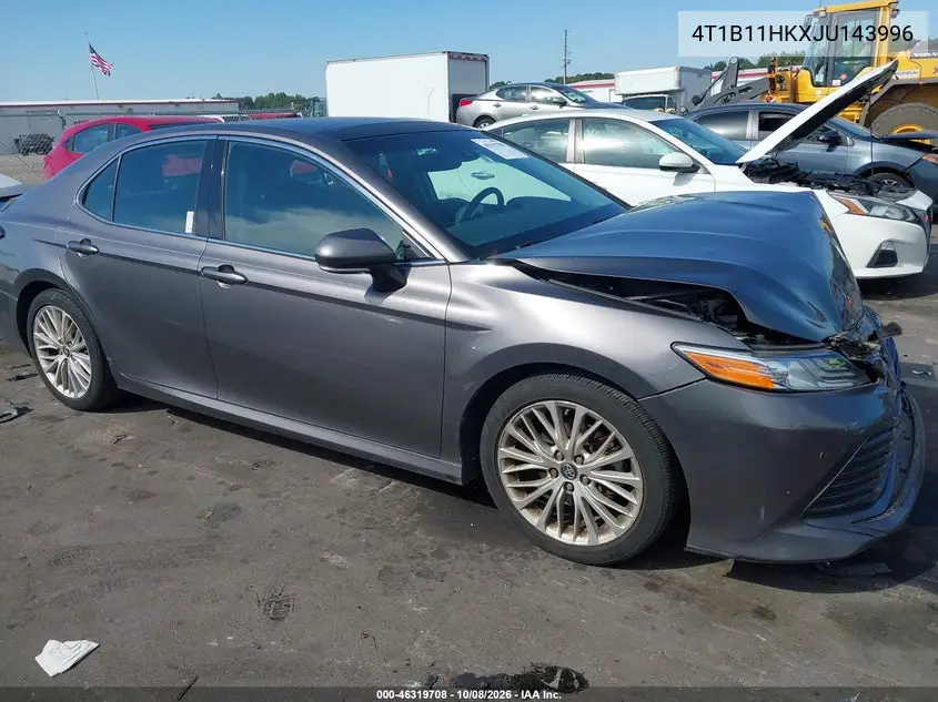 TOYOTA CAMRY 2018, VIN 4T1B11HKXJU143996