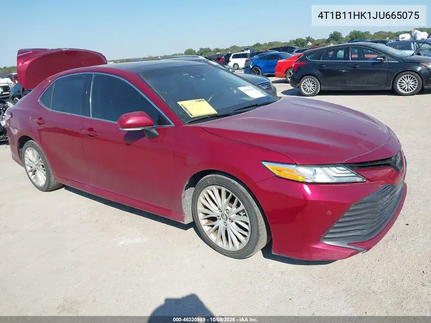 TOYOTA CAMRY 2018, VIN 4T1B11HK1JU665075