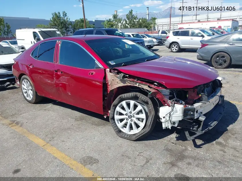 TOYOTA CAMRY 2018, VIN 4T1B11HK8JU601406