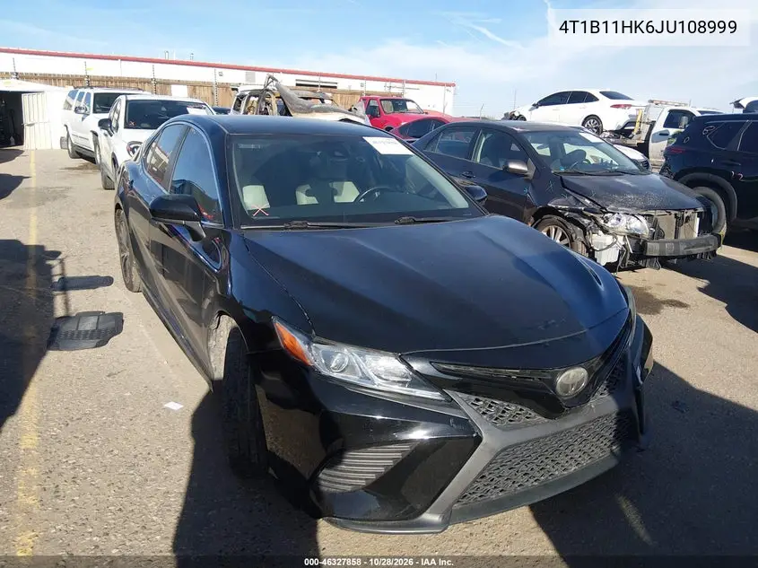 TOYOTA CAMRY 2018, VIN 4T1B11HK6JU108999