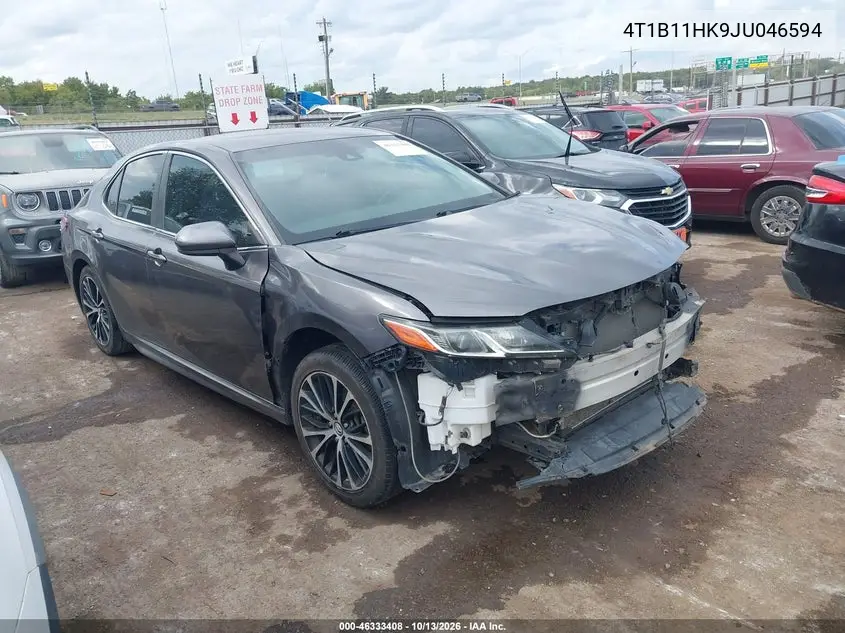 TOYOTA CAMRY 2018, VIN 4T1B11HK9JU046594