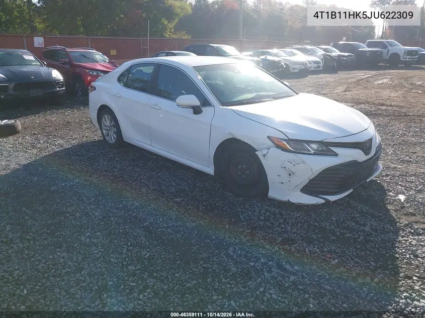 TOYOTA CAMRY 2018, VIN 4T1B11HK5JU622309