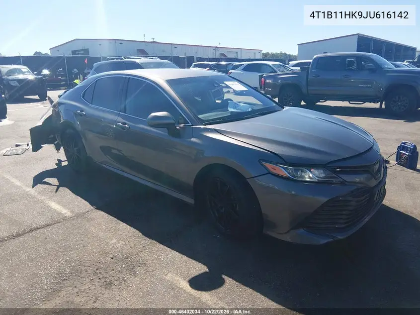 TOYOTA CAMRY 2018, VIN 4T1B11HK9JU616142