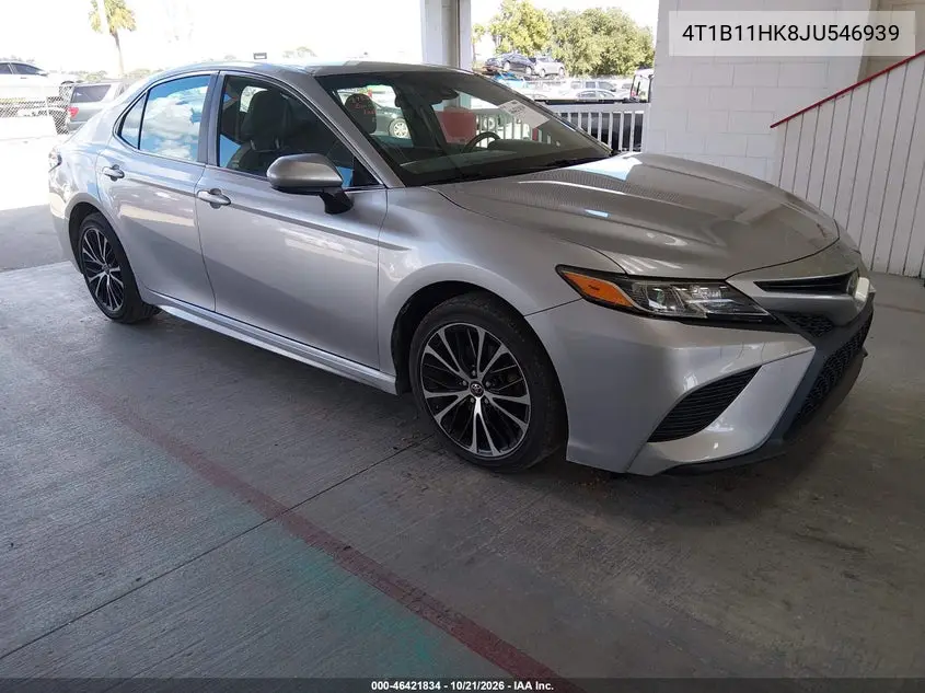 TOYOTA CAMRY 2018, VIN 4T1B11HK8JU546939