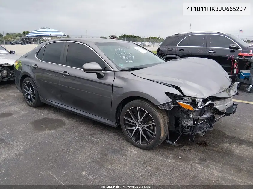 TOYOTA CAMRY 2018, VIN 4T1B11HK3JU665207